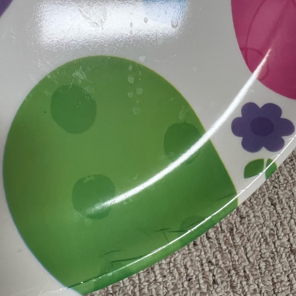 🐣AMSCAN: Easter egg themed, large round serving platter, preowned. - Picture 5 of 8